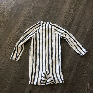 Boys H&M Striped Long-Sleeve Rashguard | Size 12-18M